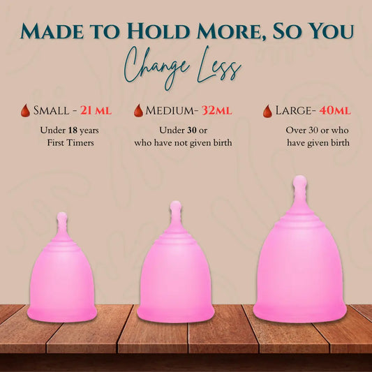 Plowsh Menstrual Cup, Soft & 100% Medical-Grade Silicone