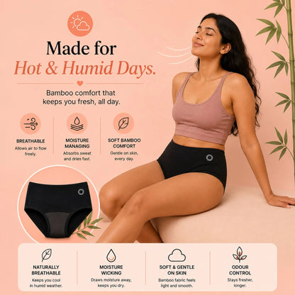 Reusable Bamboo Period Underwear