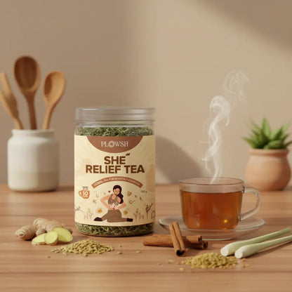 She Relief Tea – Herbal Tea for Period Comfort