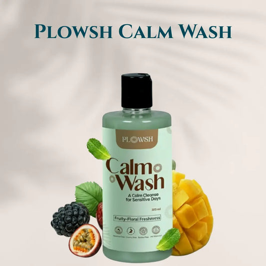 Plowsh Calm Wash – Gentle Salicylic Acid Body Wash for Sensitive Days (300 ml)